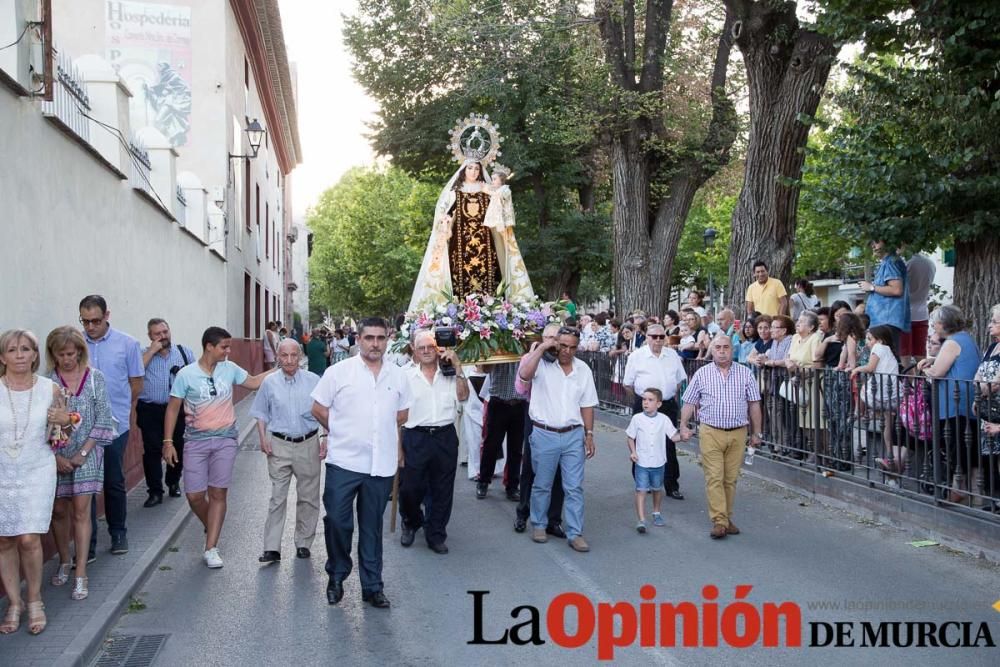 Procesión Virgen del Carmen en Caravaca