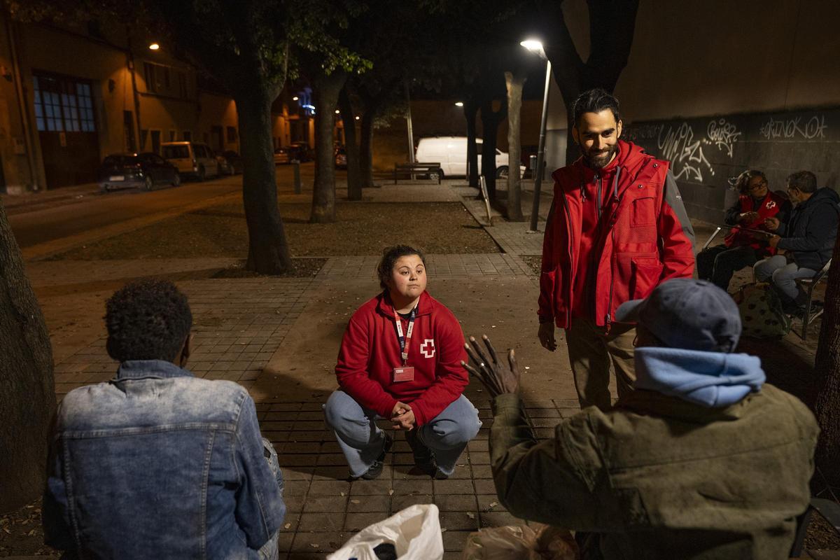 Hi ha persones que mantenen des de fa anys a Figueres la seva situació de carrer