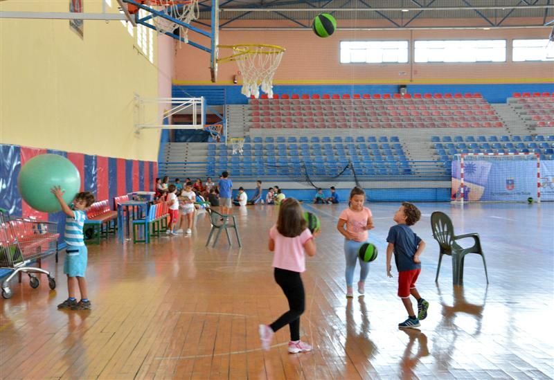 Campus de verano en playa de Melenara