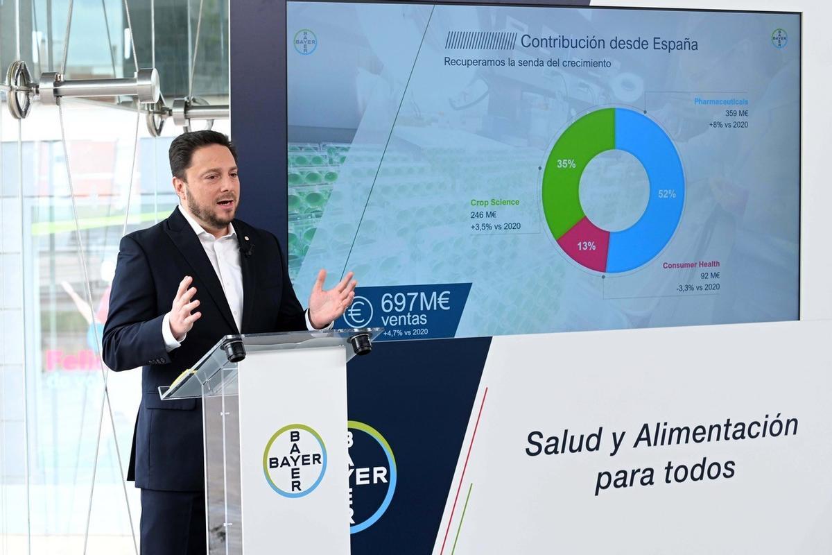 Bayer va invertir 71 milions a Espanya el 2021, un 8,6% més Bayer va invertir 71 milions a Espanya el 2021, un 8,6% més