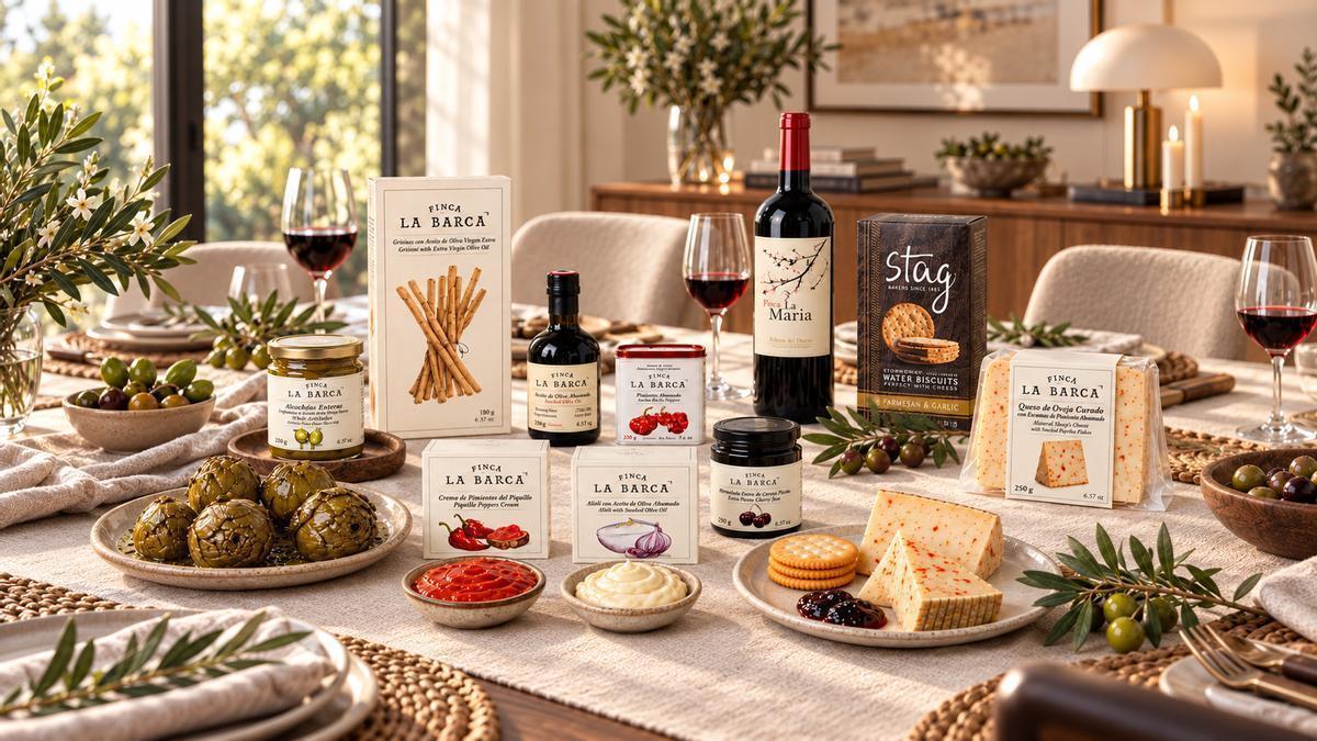 Casa Gourmet ha reunido diez productos en una nueva selección gastronómica con Finca La Barca como gran protagonista.