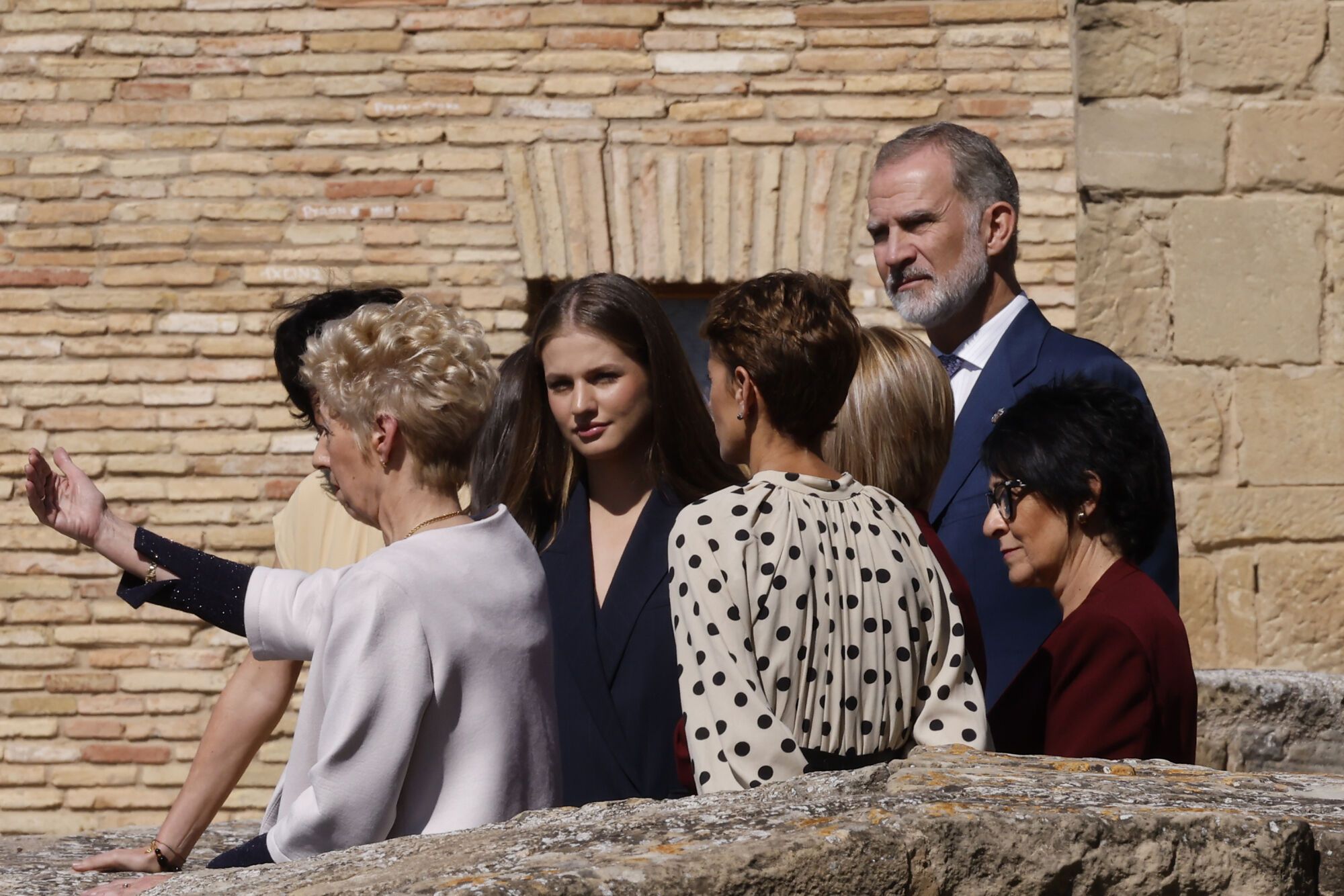 EN IMÁGENES: Leonor se da un baño de multitudes en su estreno como Princesa de Viana