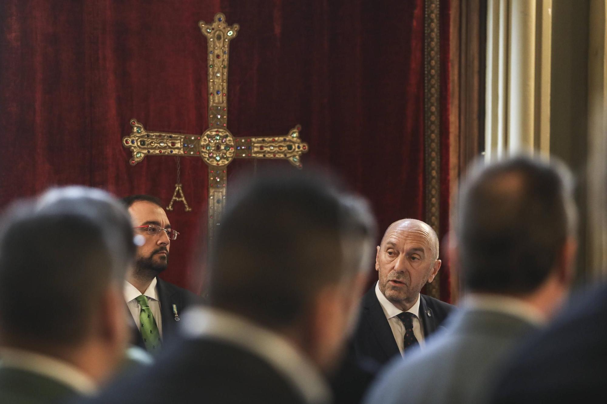 Acto del Día de la Constitución en la Junta del Principado de Asturias