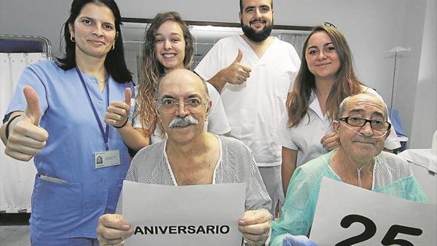 El hospital Reina Sofía bate su récord histórico en trasplante pulmonar, con 49 injertos