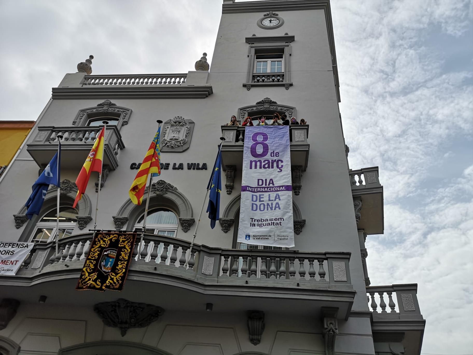 El Ayuntamiento de la Vall d’Uixó conmemora el 8 de marzo