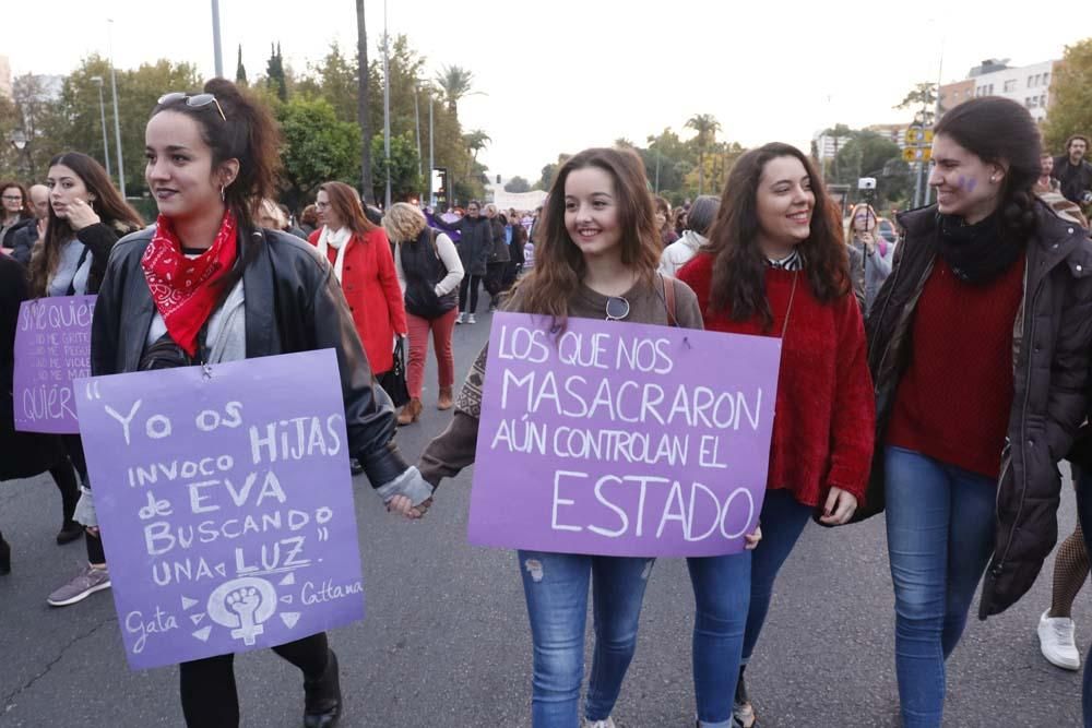 25N Manifestación contra la violencia hacia las mujeres.