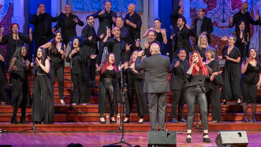 The Gospel Viu Choir presenta la seva última producció a Puigcerdà