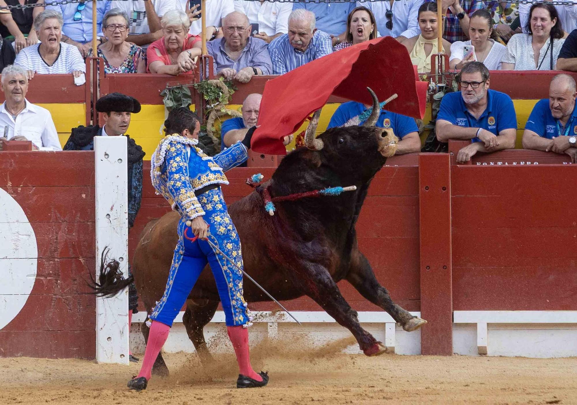Manzanares culmina una de sus mejores tardes y sale a hombros en la Feria de Hogueras de Alicante 2025