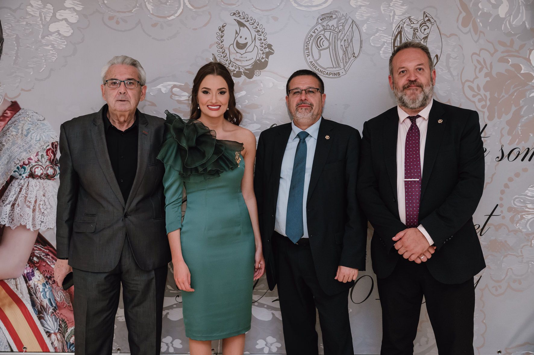 Homenaje a la dos veces fallera mayor de València, Consuelo Llobell