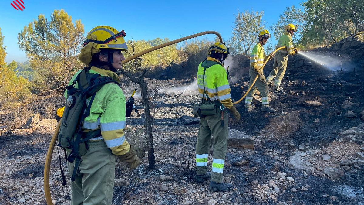 Jérica es una de las localidades que se vio afectada por el incendio.