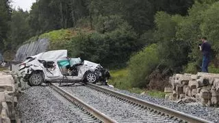 Cuatro de cada diez fallecidos  en las carreteras gallegas son motoristas, ciclistas y peatones