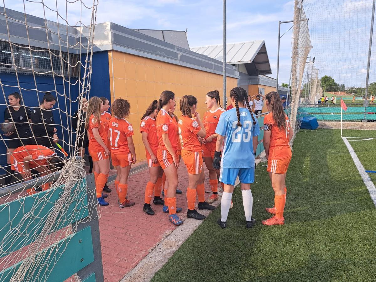 Jugadoras del CD Parquesol.