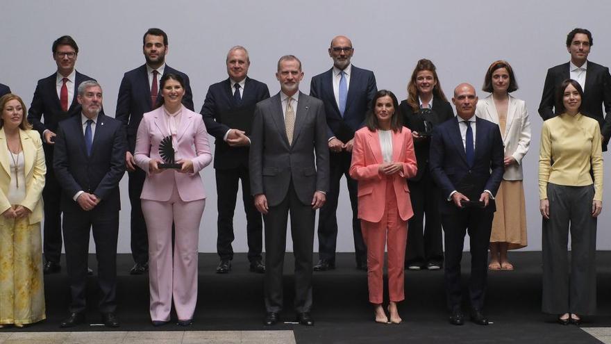 Los Reyes presiden los Premios de Diseño e Innovación en Canarias