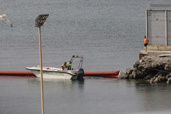 El Tribunal Supremo valida a Interior la barrera neumática instalada en Ceuta el pasado fin de semana