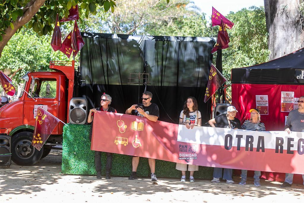 Las marchas de la dignidad este 9 de junio, en imágenes