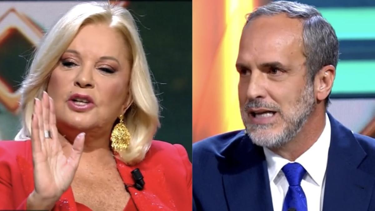 Bárbara Rey y Santi Acosta.