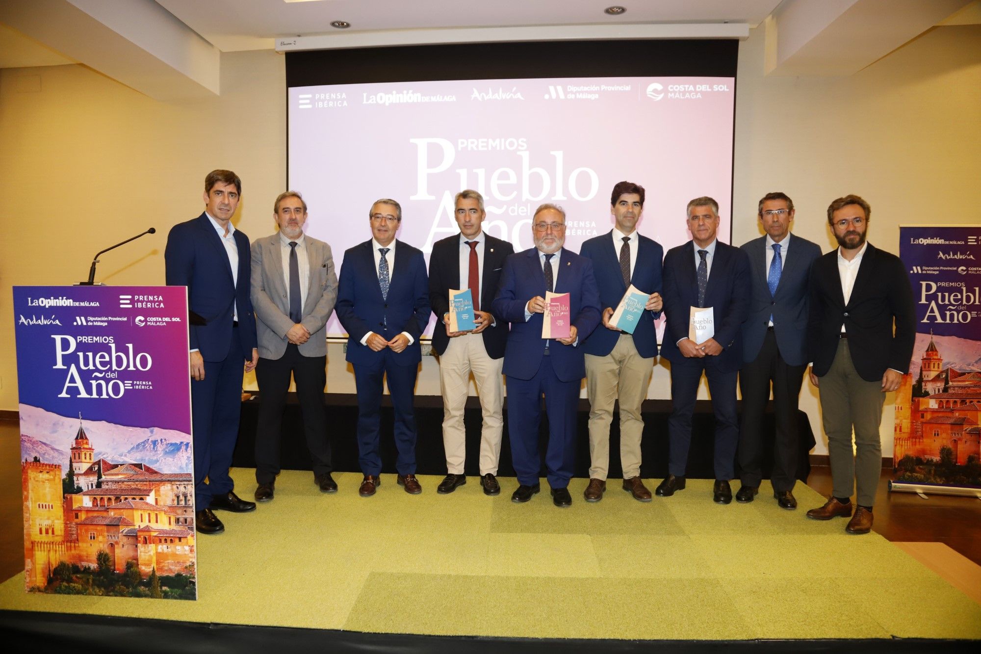 Gala de entrega de premios a los mejores pueblos de Málaga