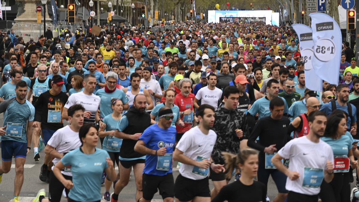 La Media Maratón de Barcelona 2022 vuelve a llenar las calles de la ciudad