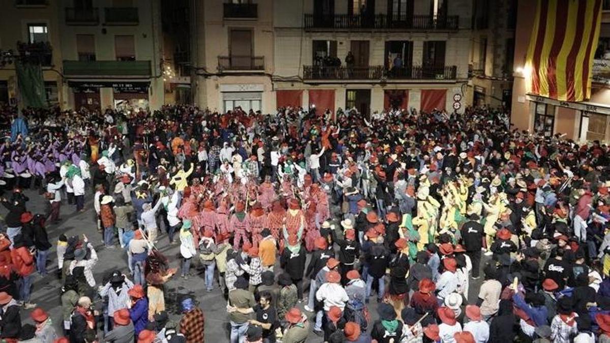 Imatge d'arxiu del Correfoc