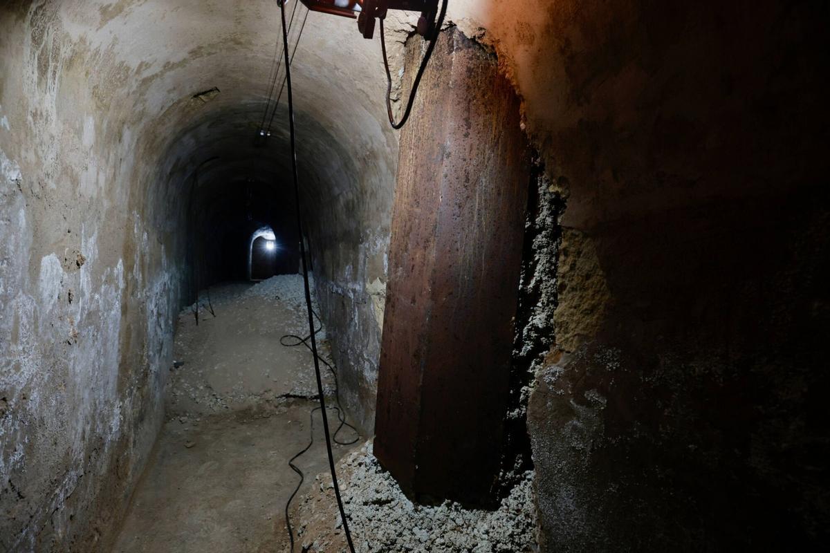 Descubren un túnel subterráneo en la ampliación de un instituto de Palma