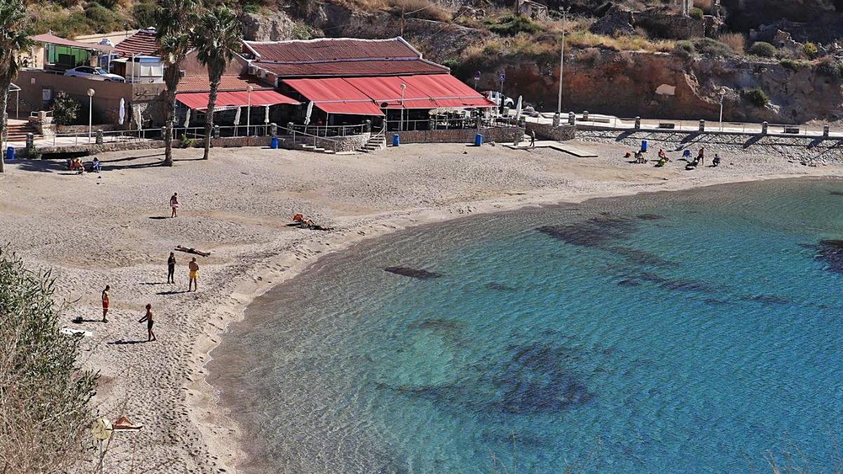 Una imagen de Cala Cortina, donde Costas podría permitir celebrar bodas.