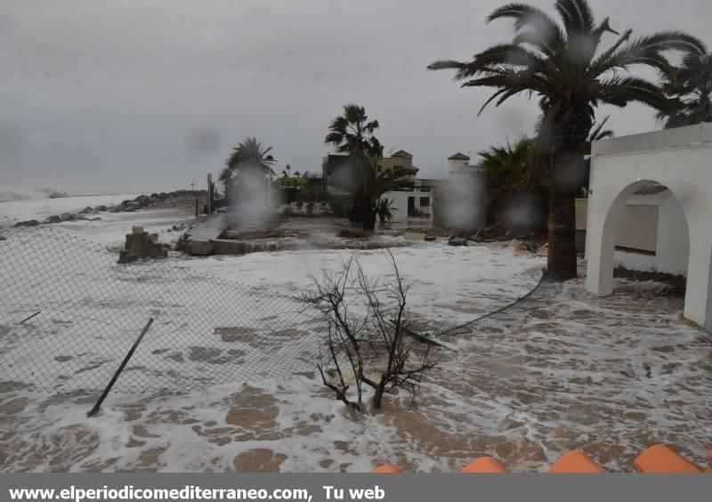 Efectos del temporal marítimo en Castellón