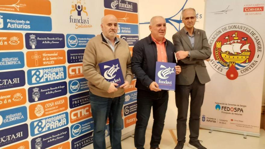 Francisco Javier Díaz, Carlos Vigil Blanco y Juan Carlos Guerrero, ayer.