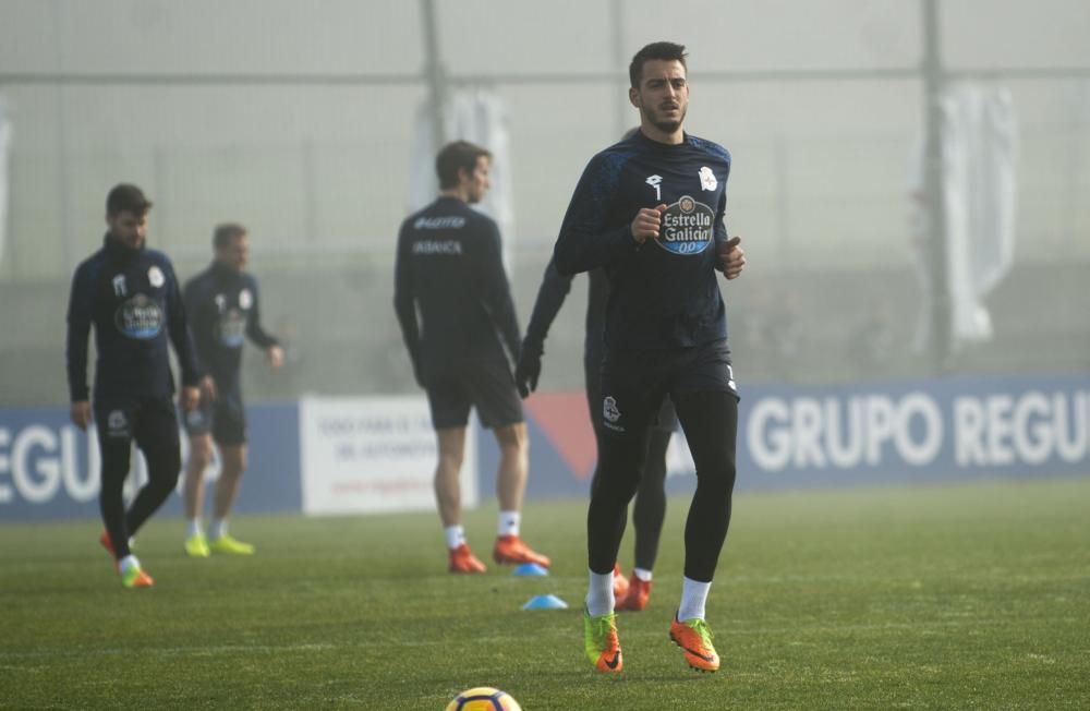 El Dépor trabaja tras el batacazo ante el Alavés