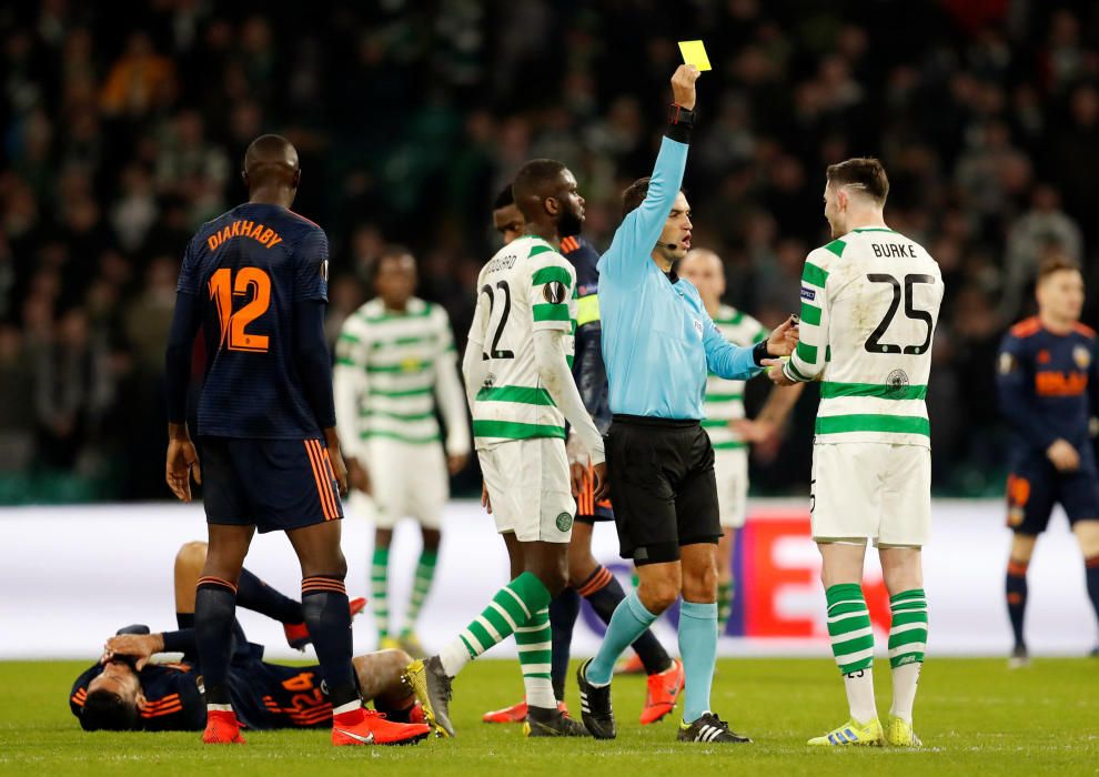 Europa League:  Celtic-Valencia CF (0-2)