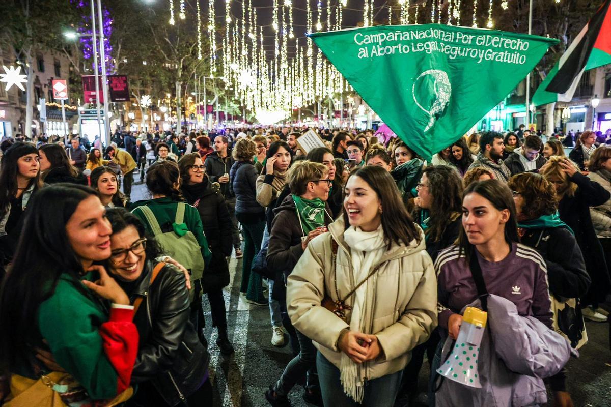 Barcelona clama NO a la violencia hacia las mujeres