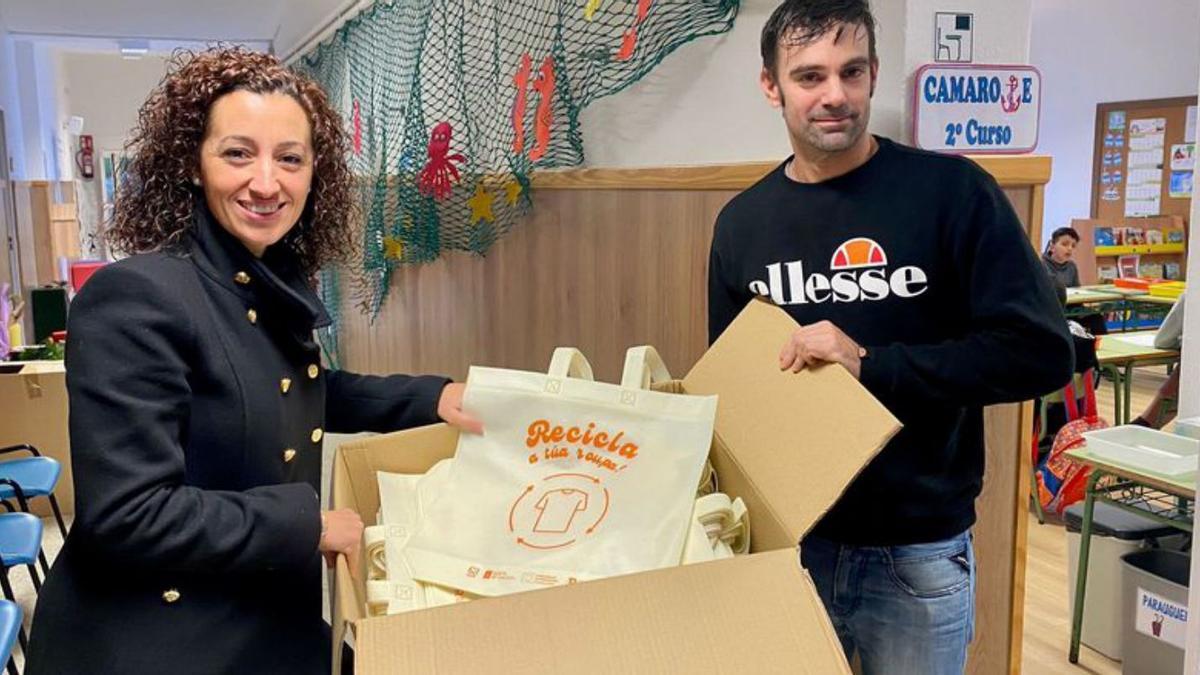 El Concello de Marín anima a aprender a gestionar el reciclaje de aceite y  de ropa - Faro de Vigo