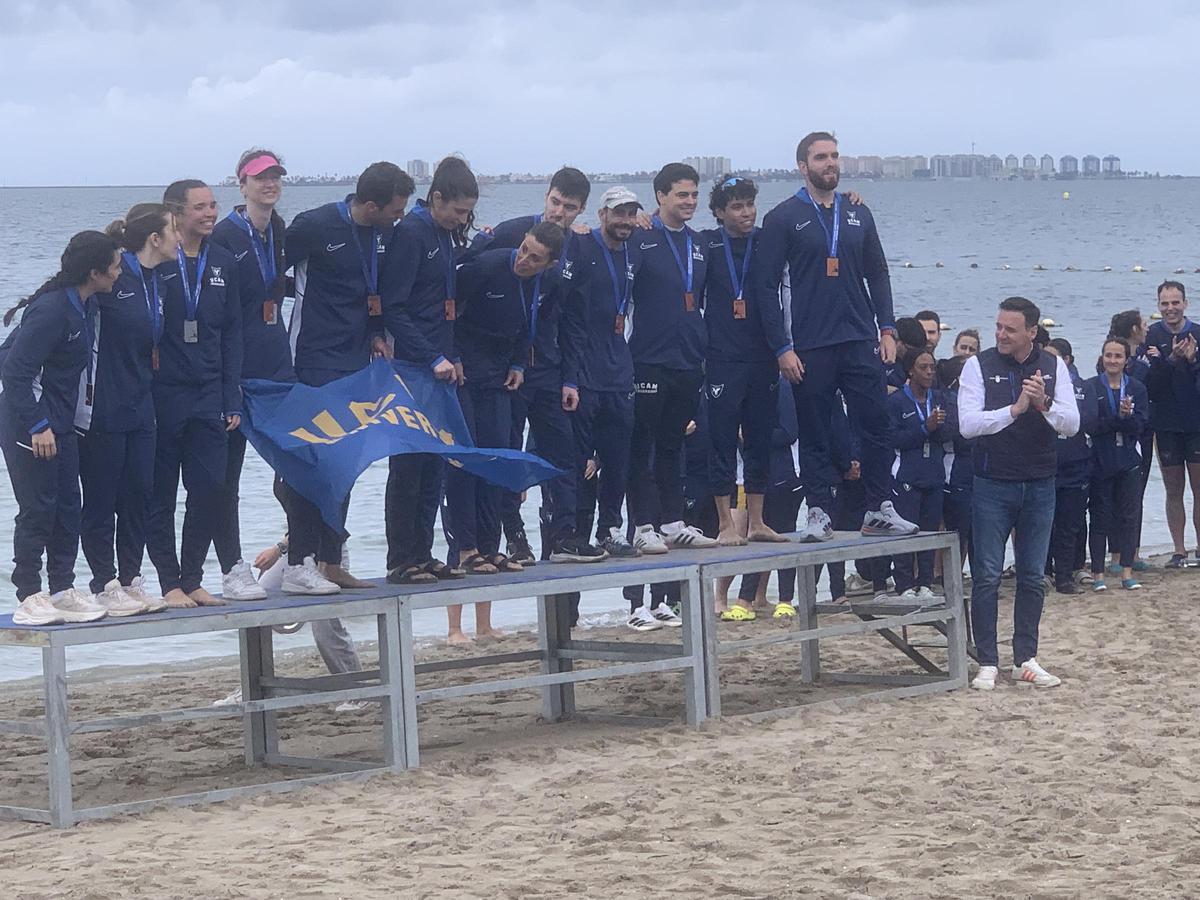 Las mejores imágenes de la Regata Interuniversidades de Santiago de la Ribera en la que ha participado la princesa Leonor