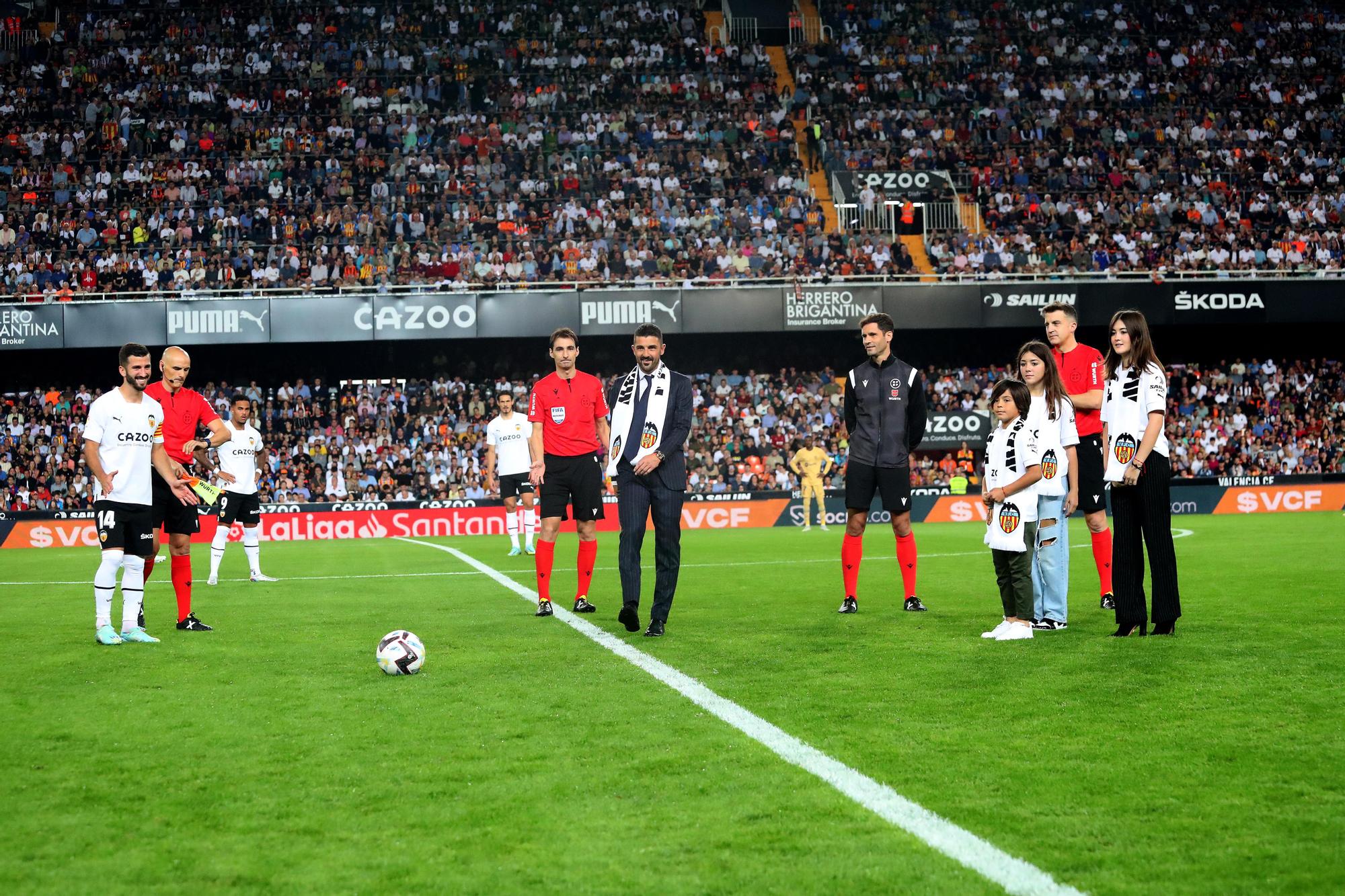 Así ha sido el homenaje de Mestalla al Guaje Villa