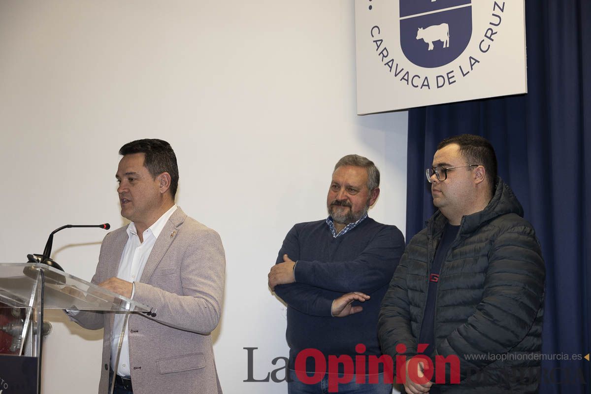 Entrega de los premios por el 'Día de la Fraternidad' en Caravaca