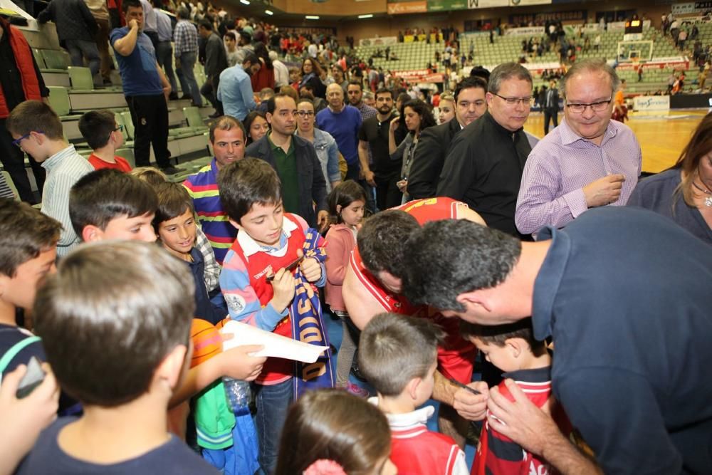 Baloncesto: El UCAM Murcia - Sevilla, en fotos