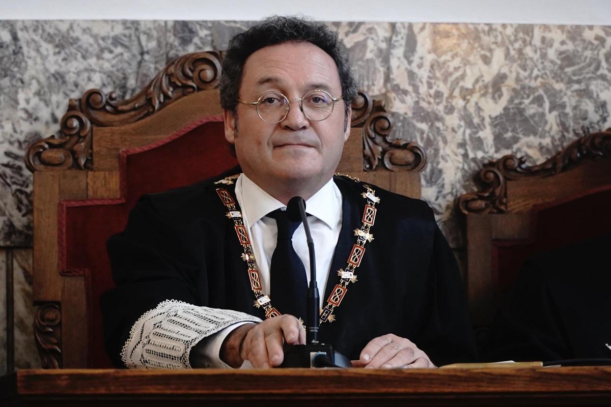 El fiscal general del Estado, Álvaro García Ortiz, preside la toma de posesión de Carmen Eiró como nueva Fiscal Superior de Galicia, a 17 de noviembre de 2025, en A coruña, Galicia (España).