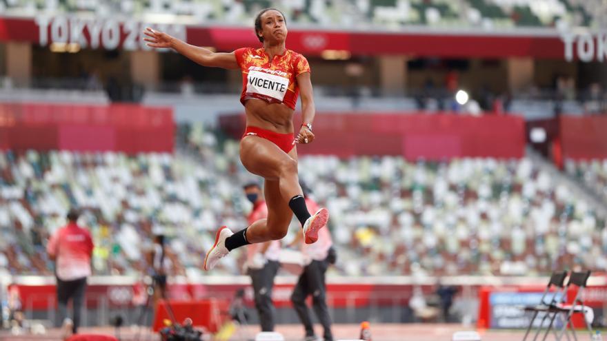 María Vicente concluye el heptatlón en el puesto 18