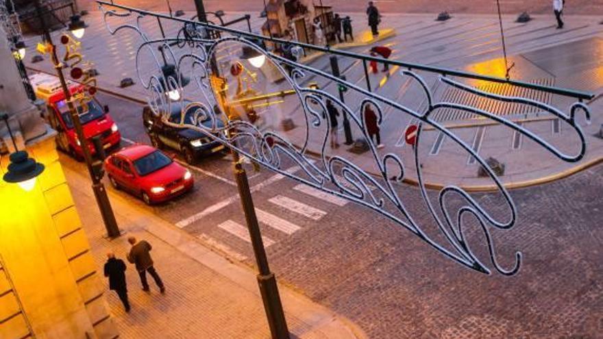 La iluminación navideña de Alcoy, lista para el estreno