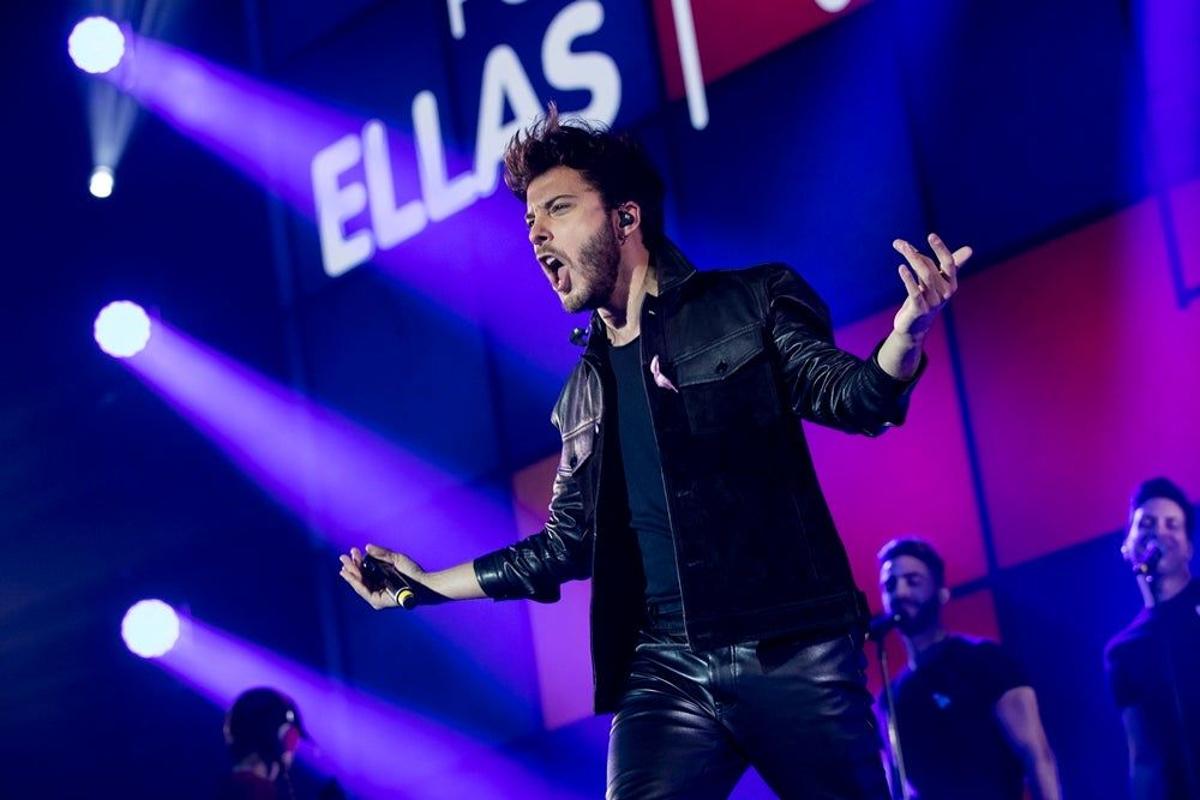 Blas Cantó y triunfó en CADENA 100 POR ELLAS