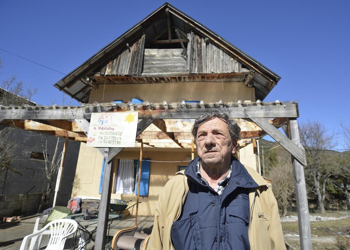Gerard Maroselli, vecino de Le Vernet que ofreció su casa en marzo de 2015 para albergar a los familiares de las víctimas del vuelo de Germanwings