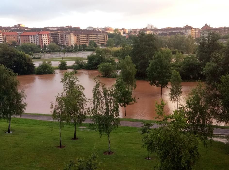 Inundaciones en Gijón