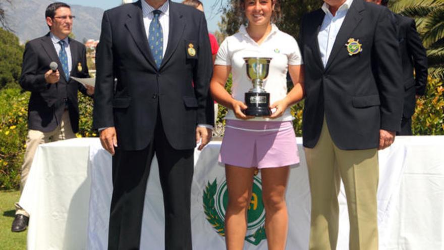 Ana Peláez, campeona de la Copa de Andalucía Femenina