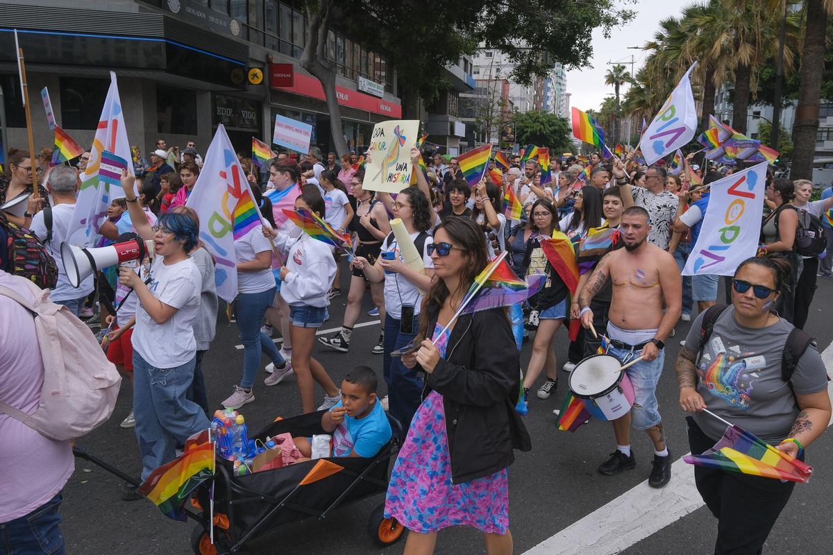 Manifestación del Orgullo Gay, Las Palmas de Gran Canaria Manifestación del Orgullo Gay, Las Palmas de Gran Canaria