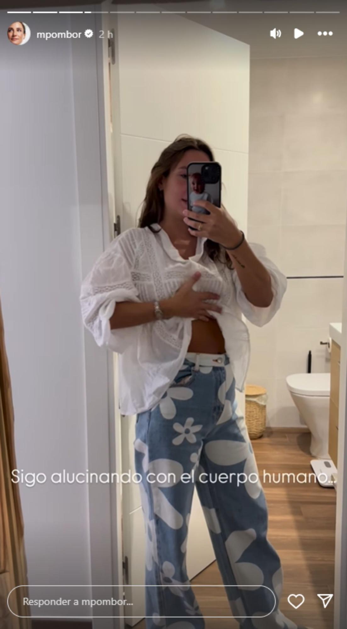 Marta Pombo muestra su cuerpo posparto