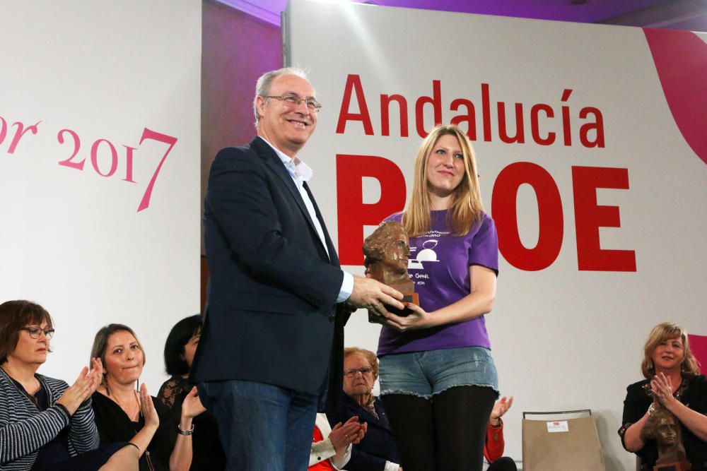 Acto de entrega de los premios Clara Campoamor