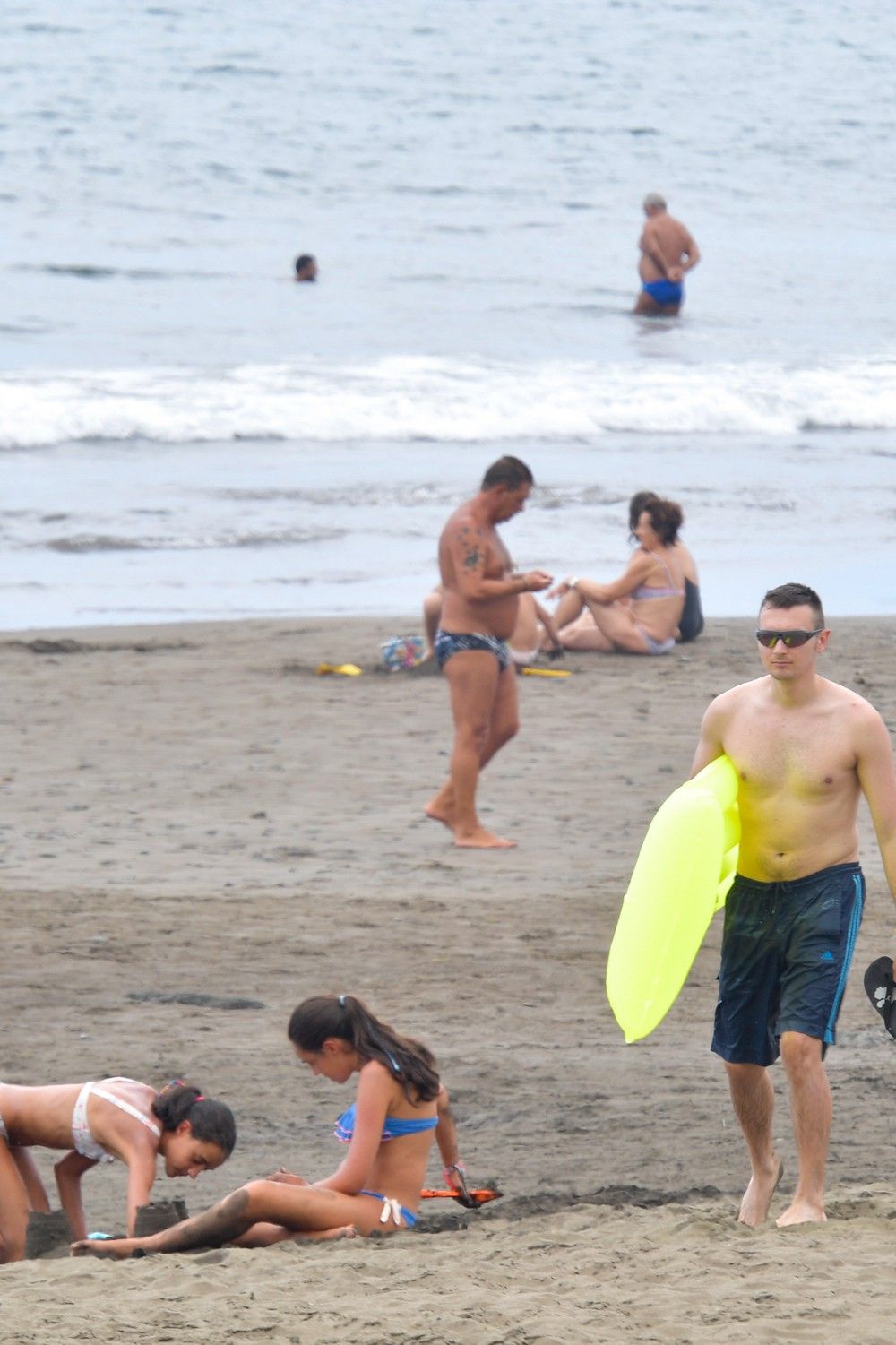 Playa de San Agustín, en San Bartolomé de Tirajana