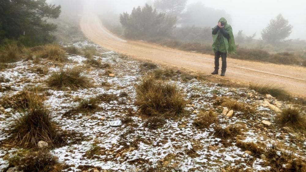 Nieva en Aitana