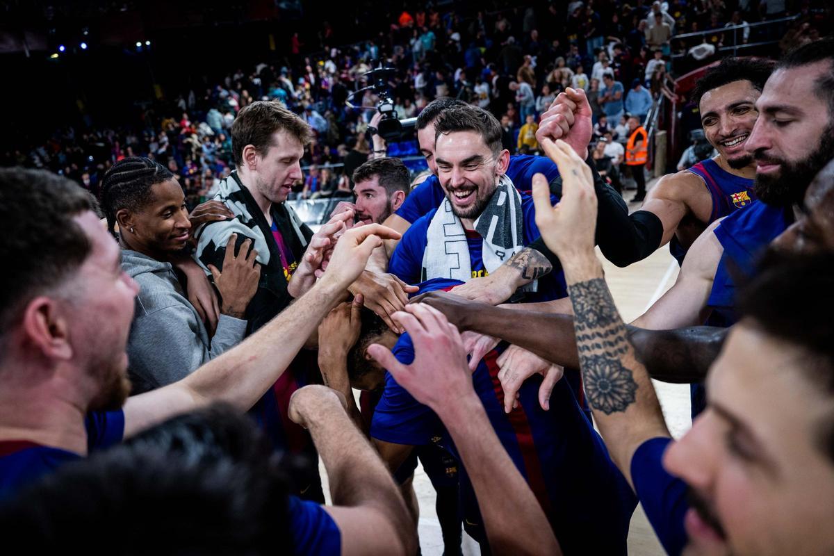 El Barça, otro posible rival del Unicaja en Valencia.