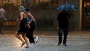lluvia barcelona