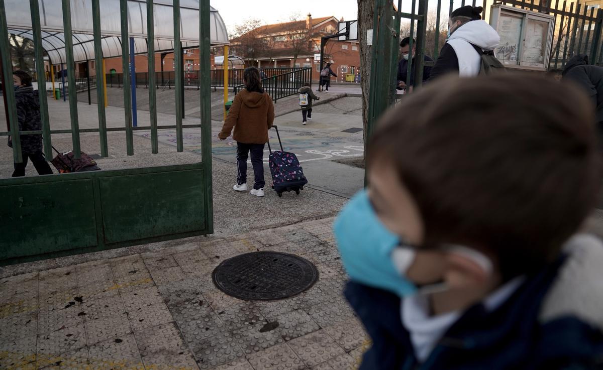 Inicio de las clases después de las vacaciones de Navidad. Inicio de las clases después de las vacaciones de Navidad.